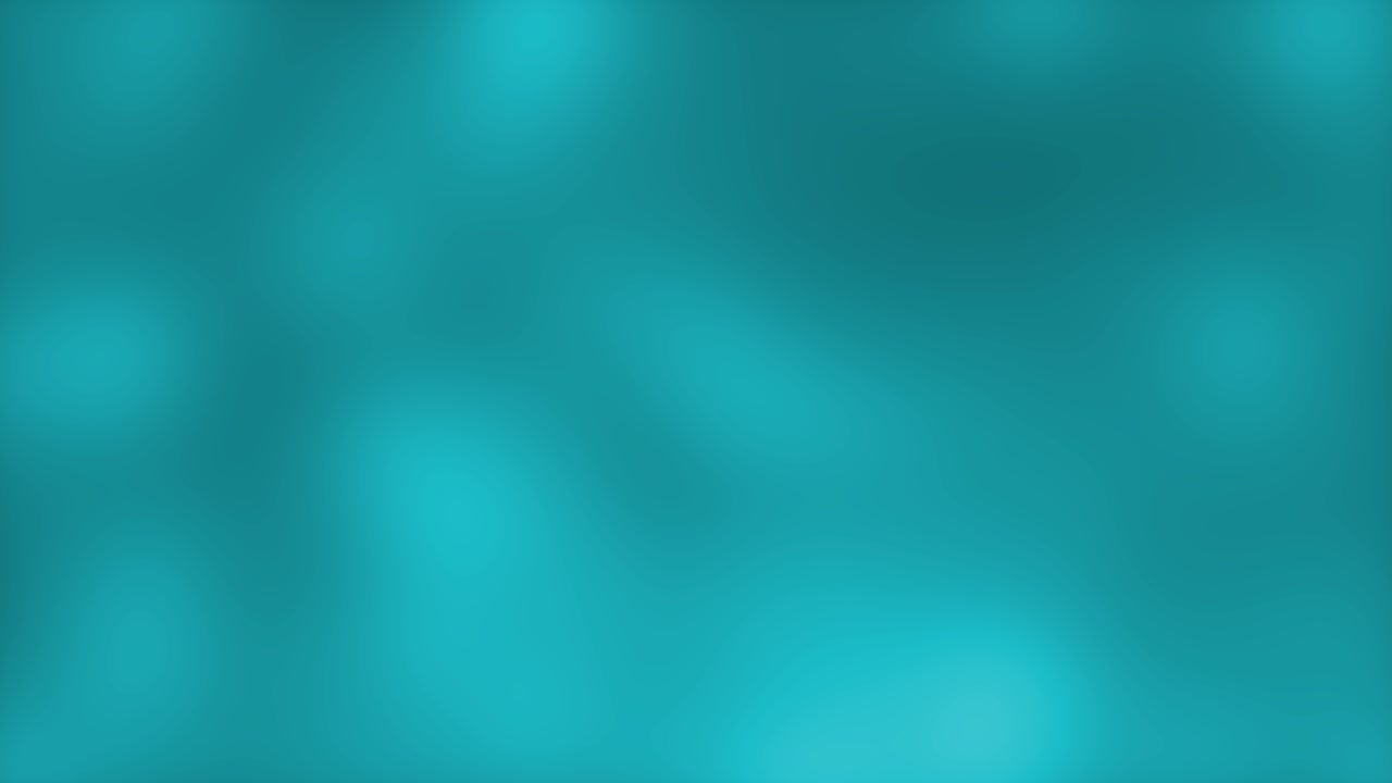Abstract teal gradient background, soft blurred cyan light pulses, minimalist modern digital design wallpaper