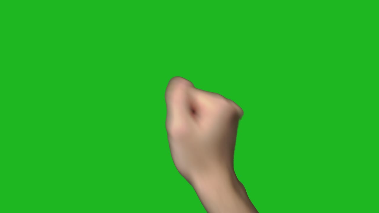 남자는 그의 주먹에 손을 고 파동, 파업에 나선다. 항의