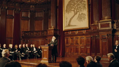 historical event - grand hall speech