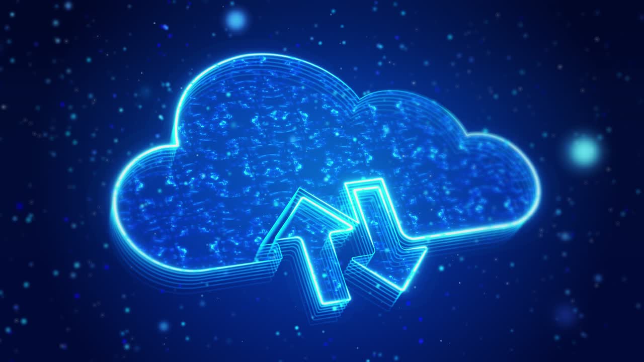 икона технологии облачных вычислений