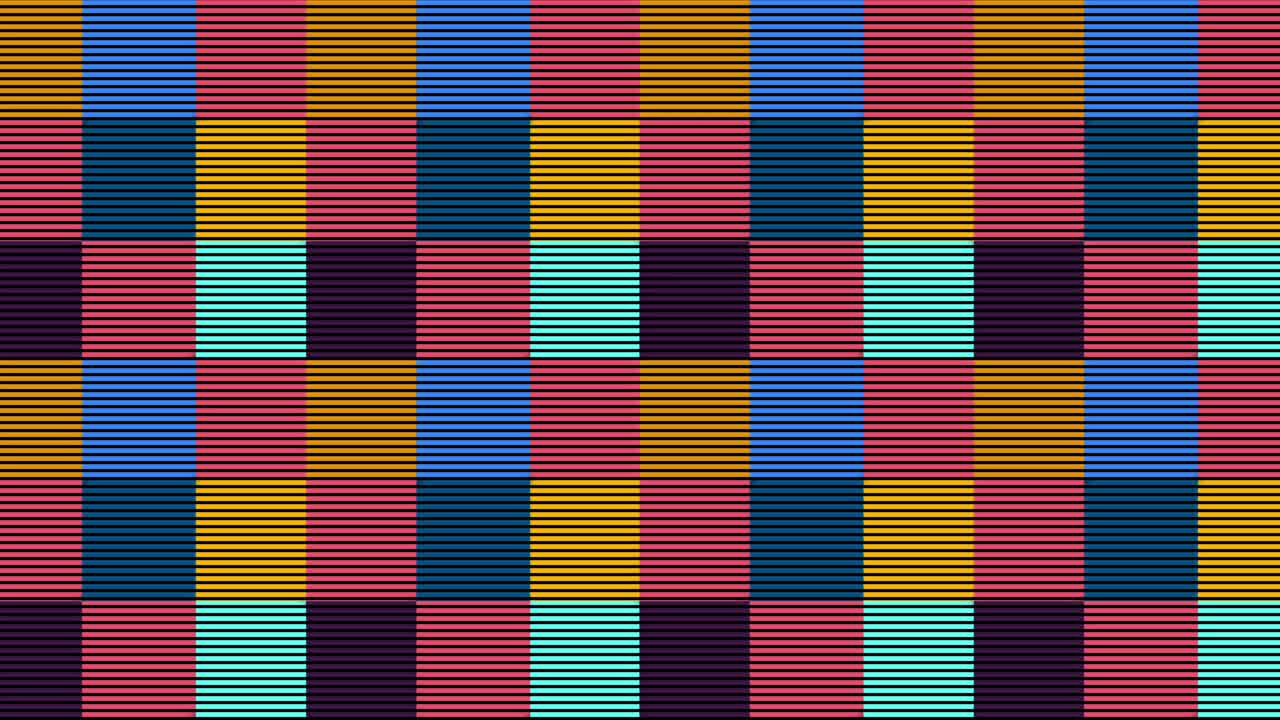 Abstract animation with swirls and spirals. Modern colorful 4k seamless loop animation for screen loader, transition or background.