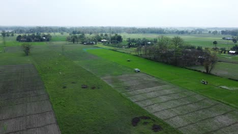 Toma-De-Vista-De-Drone-De-La-Isla-Fluvial-Más-Grande-De-Asia,-La-Isla-Majuli