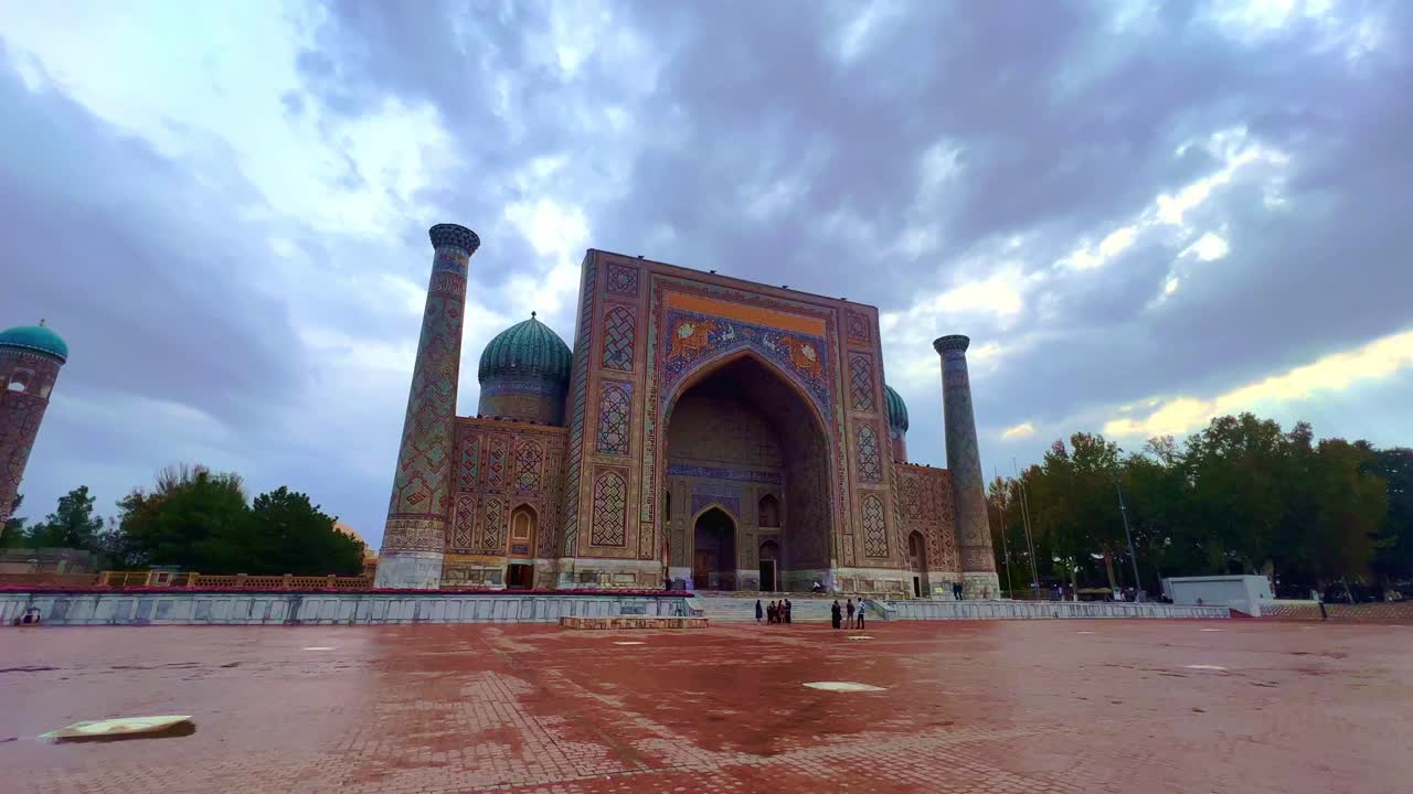 Registan Square in Samarkand, Uzbekistan