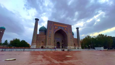 registan square in samarkand, uzbekistan