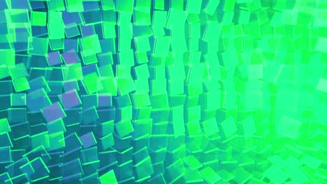 patrón cuadrado verde abstracto