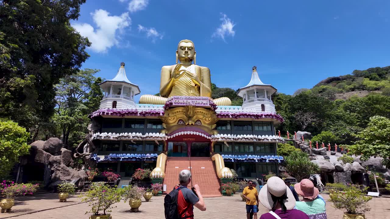 Golden Temple of Dambulla, Sri Lanka: A Majestic Buddhist Temple