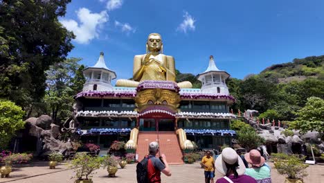golden temple of dambulla, sri lanka: a majestic buddhist temple