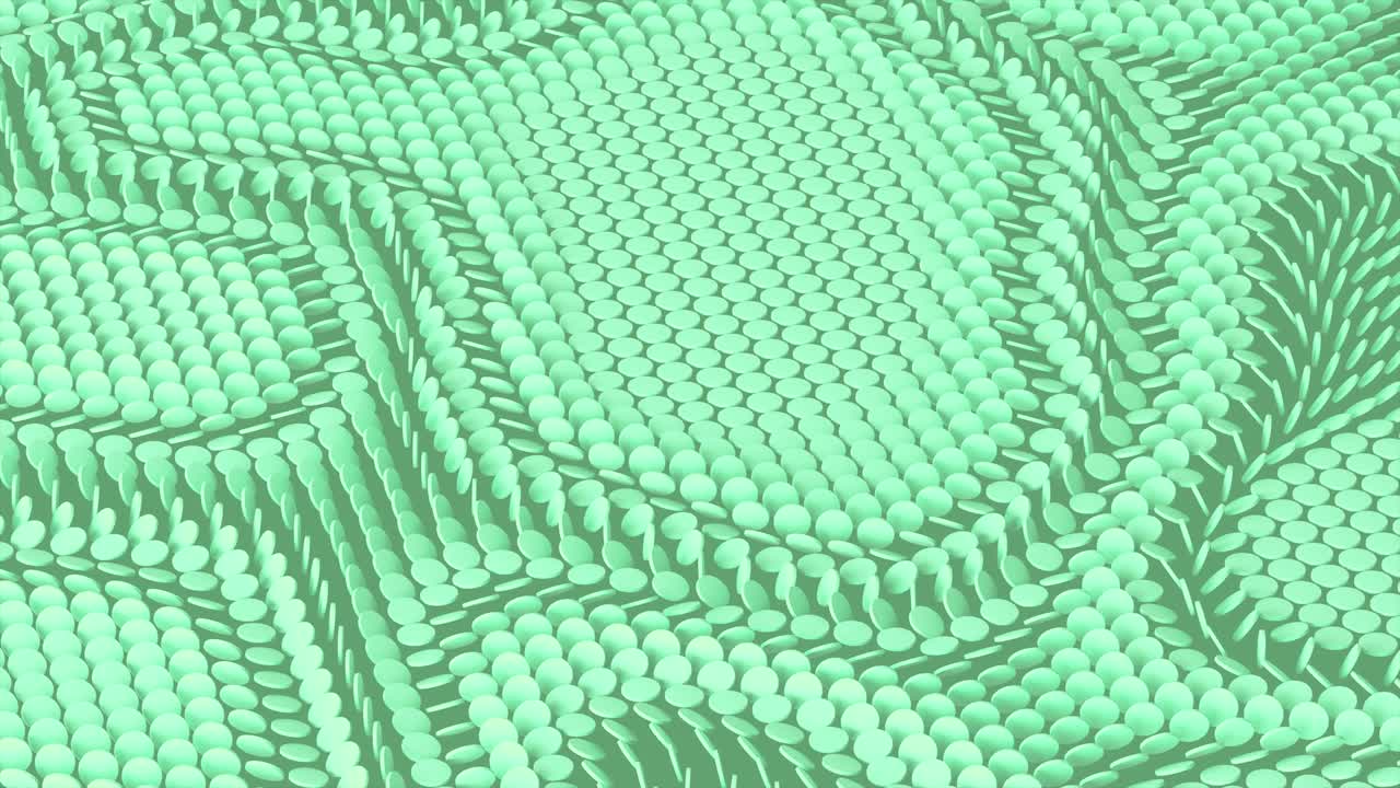 Colorful Waving Disc Loop