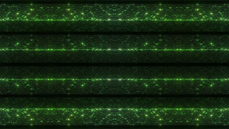 abstract geometric glowing crystals pattern