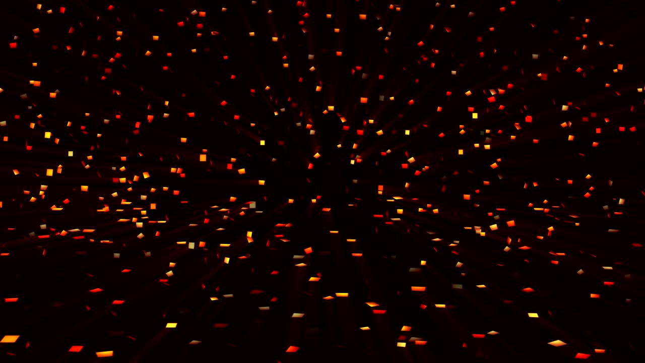 fondo abstracto de partículas brillantes