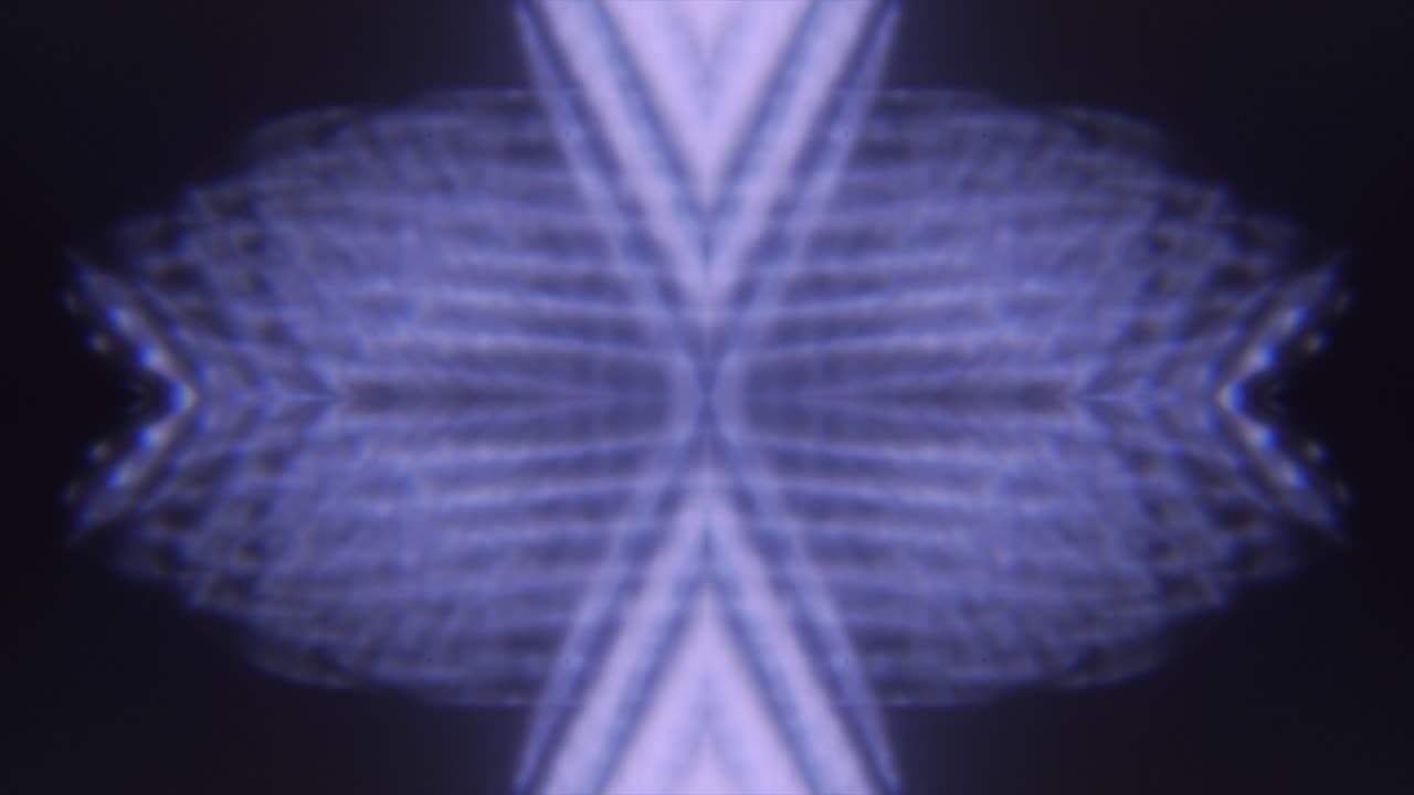 Spellbinding neon futuristic psychedelic glittering kaleidoscope, video wallpaper