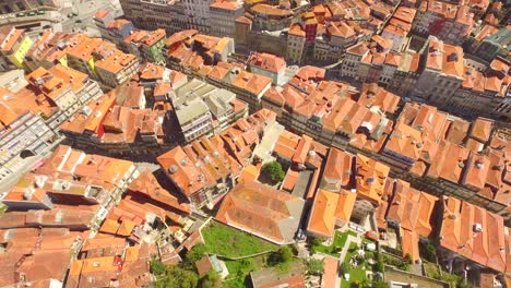 aerial view of porto, portugal