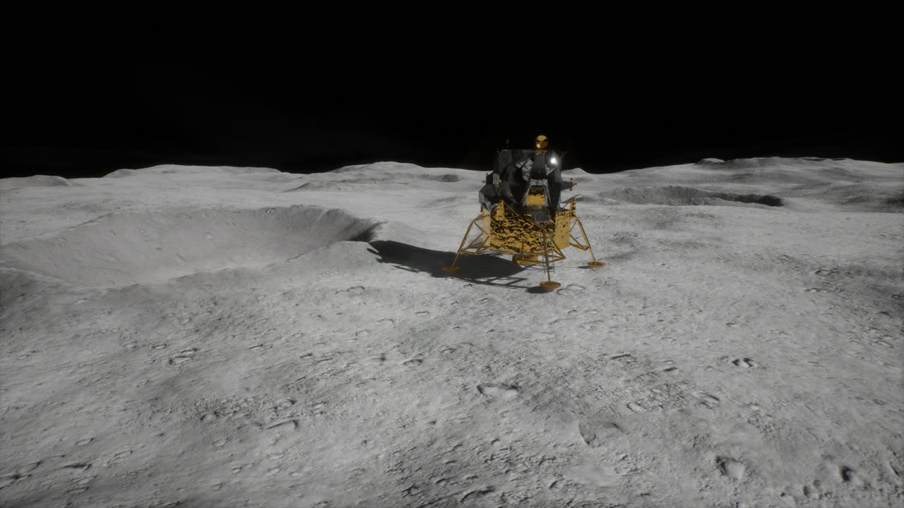 lunar landing mission on the Moon