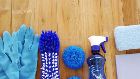 various housekeeping supplies