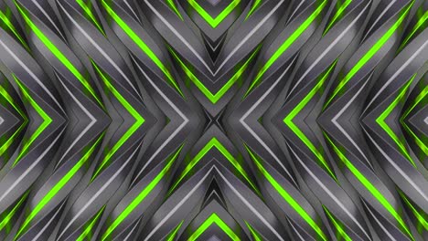 patrón geométrico abstracto con líneas verdes
