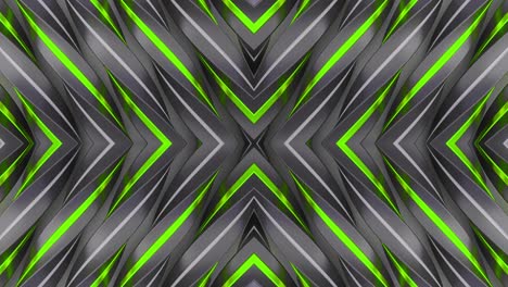 abstract geometric pattern with green lines