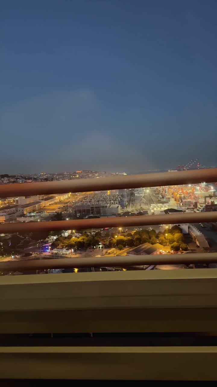 Night Cityscape from Above