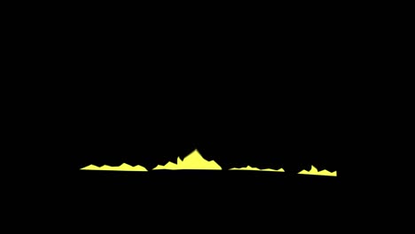 electric sparks, comic element. animation of the cartoon effect