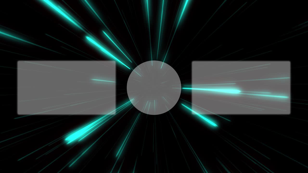 레이 워프 엔드 카드 엔딩 스크린 모션 그래픽