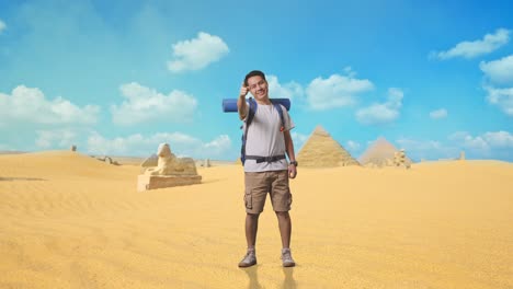 tourist in egypt