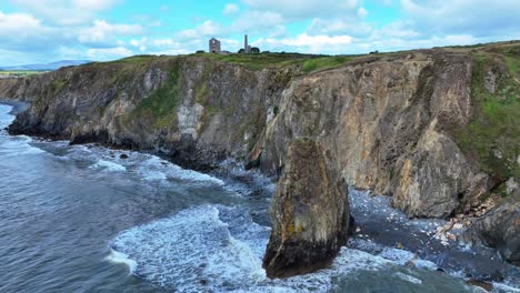 ireland epic locations dramatic seascape of the waterford coastline at tankards town