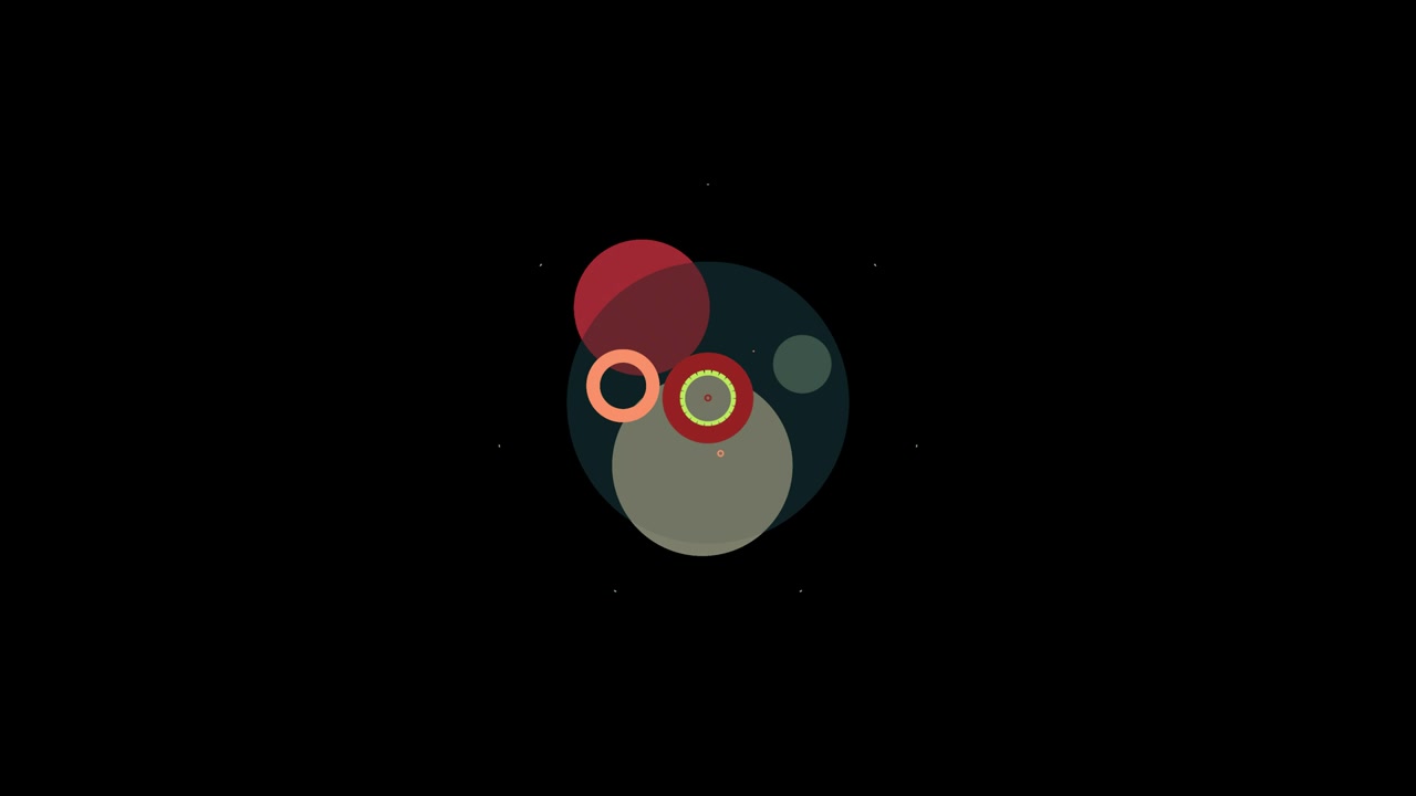 4K Exploding Flat Transition Element 4 (with alpha channel)