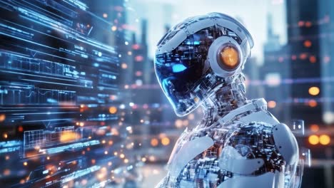 robot with artificial intelligence