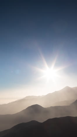 driving in atlas mountains, morocco in vertical