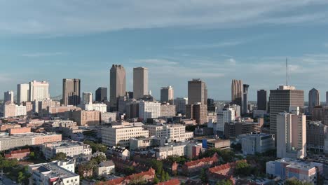 Antena-Del-Paisaje-Urbano-De-Nueva-Orleans