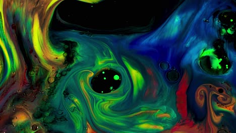abstract swirling colors
