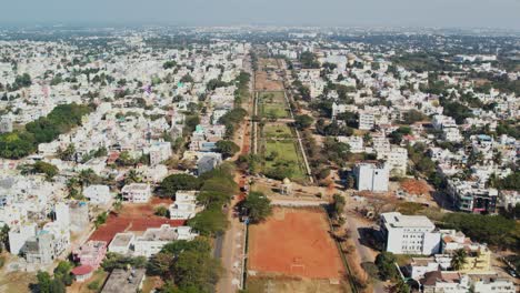 High-tension-Double-Road-near-the-park-and-cricket-ground-in-Mysuru