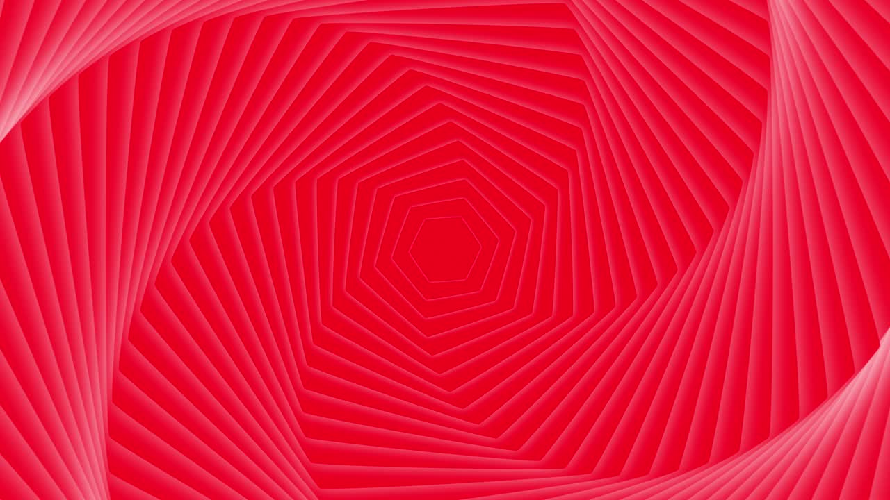 회전하는 육각형 배경