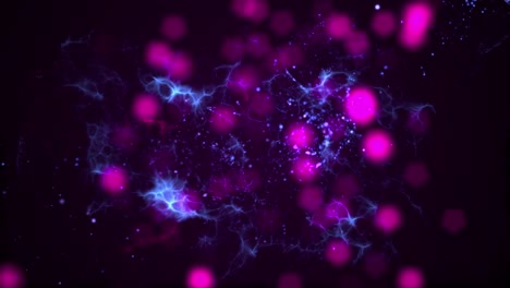 colores completos explosión de partículas en el video de stock pavo - país, explosión, partícula, círculo, brillante