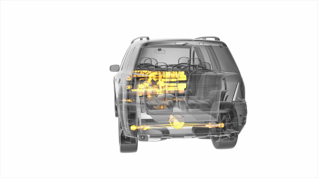 el auto gira el bucle.