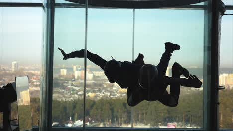experiencia en paracaidismo en interiores