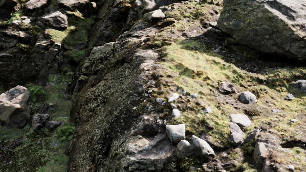 cerca de la formación de piedras rocosas