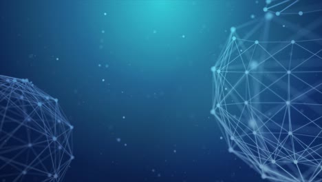 176 earth globe rotating with plexus global digital connections network and exchange of data on the