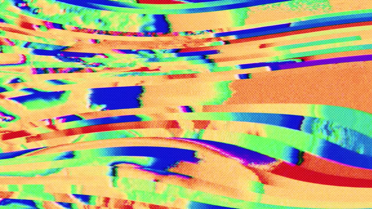 Trendy psychedelické neonové futuristické duhové pozadí