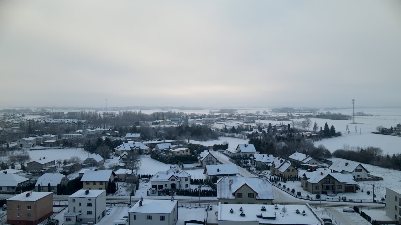 미니 주택 빌라 lubawa llawa 폴란드 시골