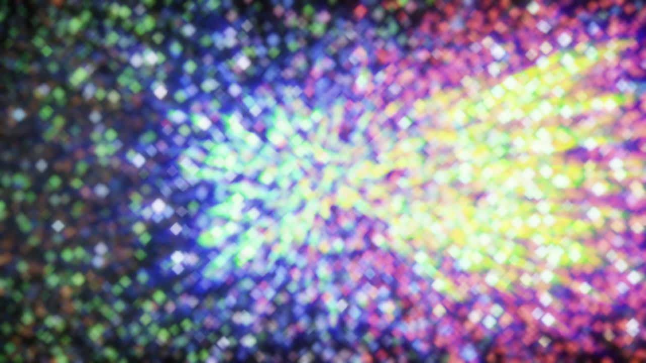 Abstract Colorful Diamond Pattern
