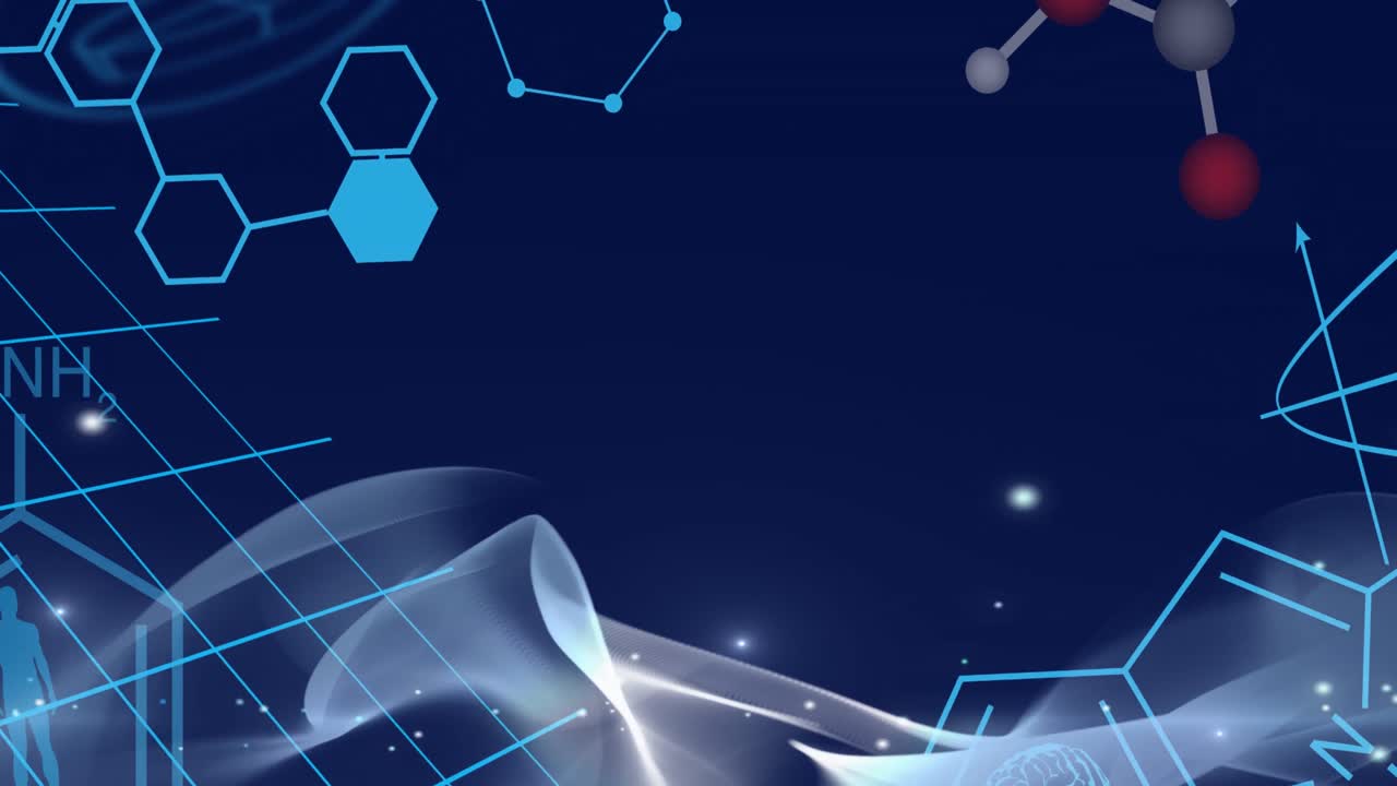 Premium stock video - Animation of molecule structures, nucleotides ...