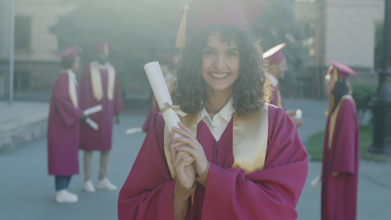 celebración del día de la graduación