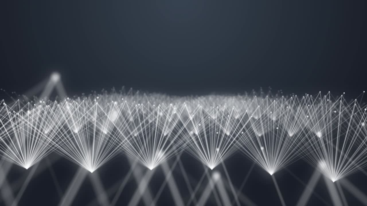 개념적 광섬유 연결 추상적인 디지털 배경