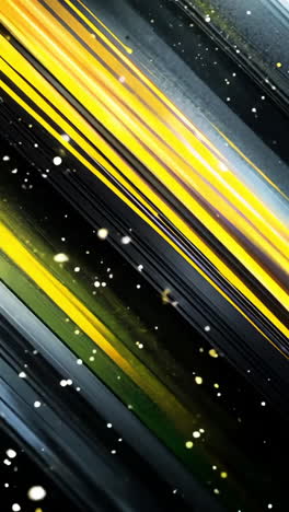 a black and yellow striped background with a lot of sparkles. the sparkles add a sense of movement and energy to the image, making it feel dynamic