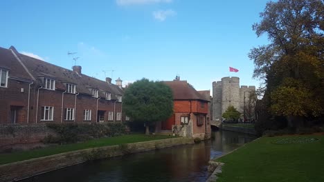 Die-Westgate-Türme-In-Canterbury,-Kent