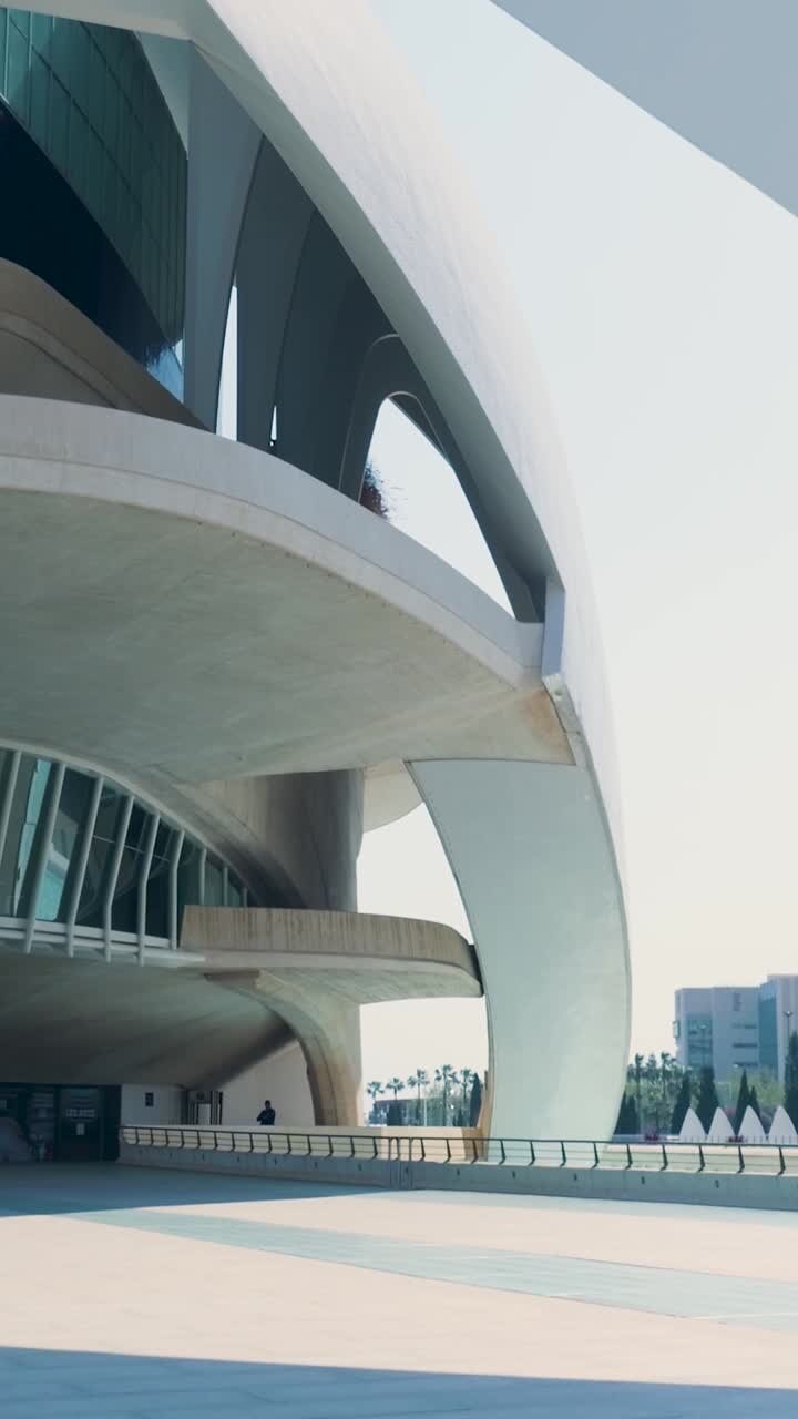 Exterior de um Edifício de Arquitetura Moderna