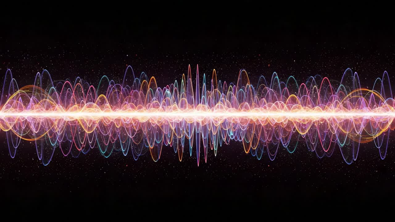An In-Depth Look at Sound Waves: A Vivid Visualization of Vibrations and Frequencies to Understand the Nature of Audio Dynamics and Musical Expressions