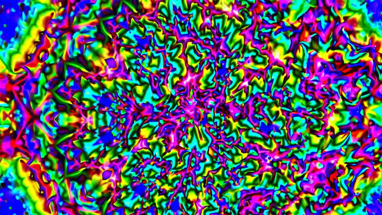 patrón psicodélico abstracto