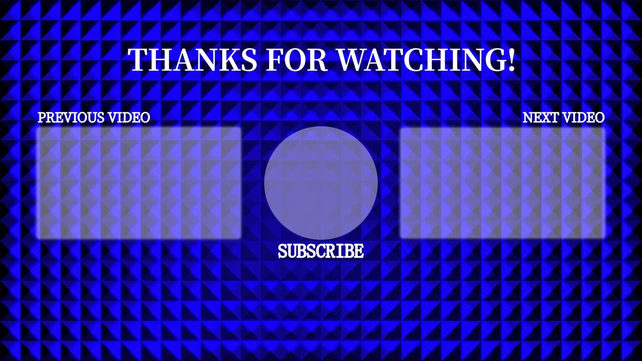 금속 반사 크리스탈 광채 엔드 카드 엔딩 스크린 모션 그래픽