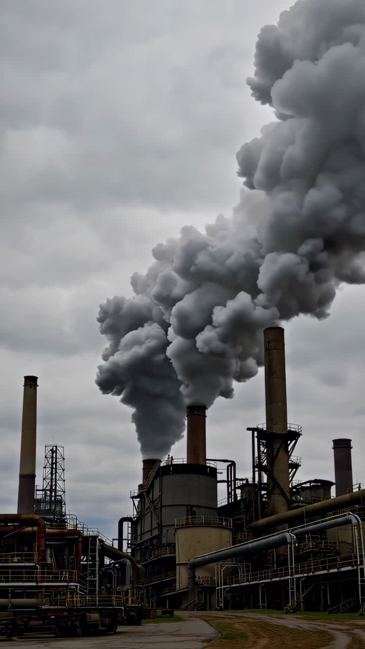 inquinamento da fumo di fabbrica